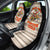 Riding Bulls Punchin Fools Christmas Car Seat Cover Xmas Holiday Patterns - Wonder Print Shop