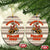 Riding Bulls Punchin Fools Christmas Ceramic Ornament Xmas Holiday Patterns - Wonder Print Shop