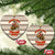 Riding Bulls Punchin Fools Christmas Ceramic Ornament Xmas Holiday Patterns - Wonder Print Shop