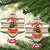 Riding Bulls Punchin Fools Christmas Ceramic Ornament Xmas Holiday Patterns - Wonder Print Shop