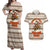 Riding Bulls Punchin Fools Christmas Couples Matching Off Shoulder Maxi Dress and Hawaiian Shirt Xmas Holiday Patterns - Wonder Print Shop
