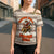 Riding Bulls Punchin Fools Christmas Cross Shoulder Shirt Xmas Holiday Patterns - Wonder Print Shop