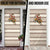 Riding Bulls Punchin Fools Christmas Door Cover Xmas Holiday Patterns - Wonder Print Shop