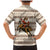 Riding Bulls Punchin Fools Christmas Family Matching Mermaid Dress and Hawaiian Shirt Xmas Holiday Patterns - Wonder Print Shop