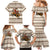 Riding Bulls Punchin Fools Christmas Family Matching Mermaid Dress and Hawaiian Shirt Xmas Holiday Patterns - Wonder Print Shop
