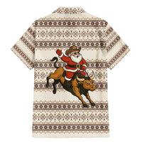 Riding Bulls Punchin Fools Christmas Family Matching Mermaid Dress and Hawaiian Shirt Xmas Holiday Patterns - Wonder Print Shop