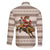 Riding Bulls Punchin Fools Christmas Family Matching Mermaid Dress and Hawaiian Shirt Xmas Holiday Patterns - Wonder Print Shop