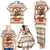 Riding Bulls Punchin Fools Christmas Family Matching Tank Maxi Dress and Hawaiian Shirt Xmas Holiday Patterns - Wonder Print Shop