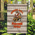 Riding Bulls Punchin Fools Christmas Garden Flag Xmas Holiday Patterns - Wonder Print Shop