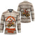 Riding Bulls Punchin Fools Christmas Hockey Jersey Xmas Holiday Patterns - Wonder Print Shop