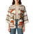 Riding Bulls Punchin Fools Christmas Kimono Xmas Holiday Patterns - Wonder Print Shop