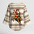 Riding Bulls Punchin Fools Christmas Kimono Sleeve Blouse Xmas Holiday Patterns - Wonder Print Shop