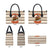 Riding Bulls Punchin Fools Christmas Leather Bag Xmas Holiday Patterns - Wonder Print Shop