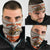 Riding Bulls Punchin Fools Christmas Neck Gaiter Xmas Holiday Patterns - Wonder Print Shop