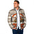 Riding Bulls Punchin Fools Christmas Padded Jacket Xmas Holiday Patterns - Wonder Print Shop