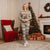Riding Bulls Punchin Fools Christmas Pajama Set Xmas Holiday Patterns - Wonder Print Shop