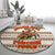 Riding Bulls Punchin Fools Christmas Round Carpet Xmas Holiday Patterns - Wonder Print Shop