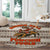 Riding Bulls Punchin Fools Christmas Round Carpet Xmas Holiday Patterns - Wonder Print Shop
