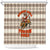 Riding Bulls Punchin Fools Christmas Shower Curtain Xmas Holiday Patterns - Wonder Print Shop