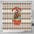 Riding Bulls Punchin Fools Christmas Shower Curtain Xmas Holiday Patterns - Wonder Print Shop