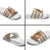 Riding Bulls Punchin Fools Christmas Slide Sandals Xmas Holiday Patterns - Wonder Print Shop