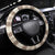 Riding Bulls Punchin Fools Christmas Steering Wheel Cover Xmas Holiday Patterns - Wonder Print Shop