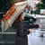 Riding Bulls Punchin Fools Christmas Umbrella Xmas Holiday Patterns - Wonder Print Shop