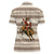 Riding Bulls Punchin Fools Christmas Women Polo Shirt Xmas Holiday Patterns - Wonder Print Shop