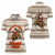 Riding Bulls Punchin Fools Christmas Women Polo Shirt Xmas Holiday Patterns - Wonder Print Shop
