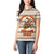 Riding Bulls Punchin Fools Christmas Women Polo Shirt Xmas Holiday Patterns - Wonder Print Shop