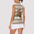 Riding Bulls Punchin Fools Christmas Women Sleeveless Polo Shirt Xmas Holiday Patterns - Wonder Print Shop