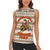 Riding Bulls Punchin Fools Christmas Women Sleeveless Polo Shirt Xmas Holiday Patterns - Wonder Print Shop