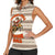 Riding Bulls Punchin Fools Christmas Women Sleeveless Polo Shirt Xmas Holiday Patterns - Wonder Print Shop