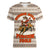Riding Bulls Punchin Fools Christmas Women V-Neck T-Shirt Xmas Holiday Patterns - Wonder Print Shop