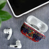 Rooster Through The Snow Christmas AirPods Case Xmas Holiday Patterns - Wonder Print Shop