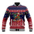 Rooster Through The Snow Christmas Baseball Jacket Xmas Holiday Patterns - Wonder Print Shop