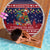 Rooster Through The Snow Christmas Beach Blanket Xmas Holiday Patterns - Wonder Print Shop