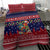 Rooster Through The Snow Christmas Bedding Set Xmas Holiday Patterns - Wonder Print Shop