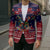 Rooster Through The Snow Christmas Blazer Xmas Holiday Patterns - Wonder Print Shop