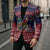 Rooster Through The Snow Christmas Blazer Xmas Holiday Patterns - Wonder Print Shop