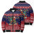 Rooster Through The Snow Christmas Bomber Puffer Jacket Xmas Holiday Patterns - Wonder Print Shop