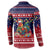 Rooster Through The Snow Christmas Button Sweatshirt Xmas Holiday Patterns - Wonder Print Shop