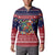 Rooster Through The Snow Christmas Button Sweatshirt Xmas Holiday Patterns - Wonder Print Shop