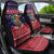 Rooster Through The Snow Christmas Car Seat Cover Xmas Holiday Patterns - Wonder Print Shop