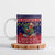 Rooster Through The Snow Christmas Ceramic Mug Xmas Holiday Patterns - Wonder Print Shop