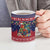 Rooster Through The Snow Christmas Ceramic Mug Xmas Holiday Patterns - Wonder Print Shop