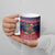 Rooster Through The Snow Christmas Ceramic Mug Xmas Holiday Patterns - Wonder Print Shop