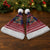 Rooster Through The Snow Christmas Santa Hat Xmas Holiday Patterns - Wonder Print Shop