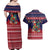 Rooster Through The Snow Christmas Couples Matching Off Shoulder Maxi Dress and Hawaiian Shirt Xmas Holiday Patterns - Wonder Print Shop