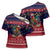 Rooster Through The Snow Christmas Cross Shoulder Shirt Xmas Holiday Patterns - Wonder Print Shop